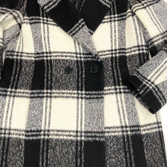 TALBOTS Brushed Wool Blend Coat (oversized Sz M) - Picture 4 of 13